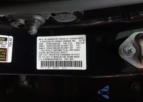 2016 Honda Cr-V Se из США, поврежденный, VIN 2HKRM4H42GH663724